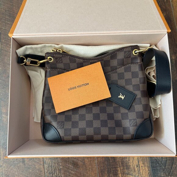 Louis Vuitton Damier Ebene Odeon MM Black - Picture 5 of 12